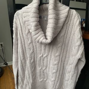 Jennifer Lopez oversized cowl neck sweater Size Small